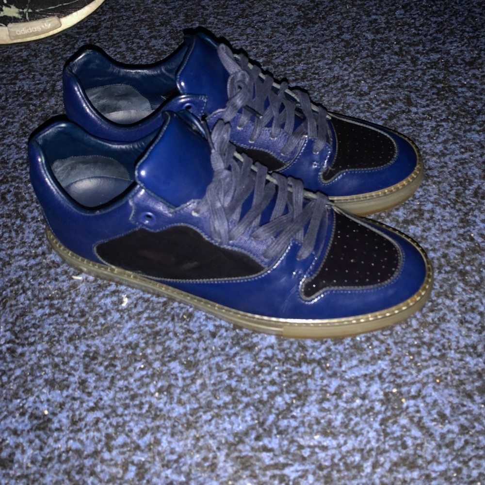 Blue balenciaga lows